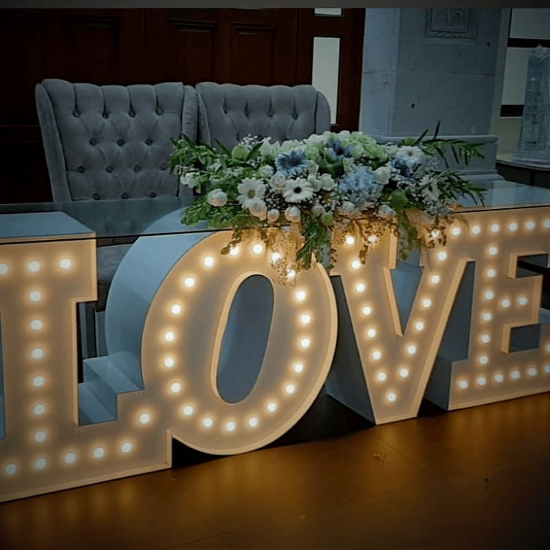 Custom Light Letters & Numbers