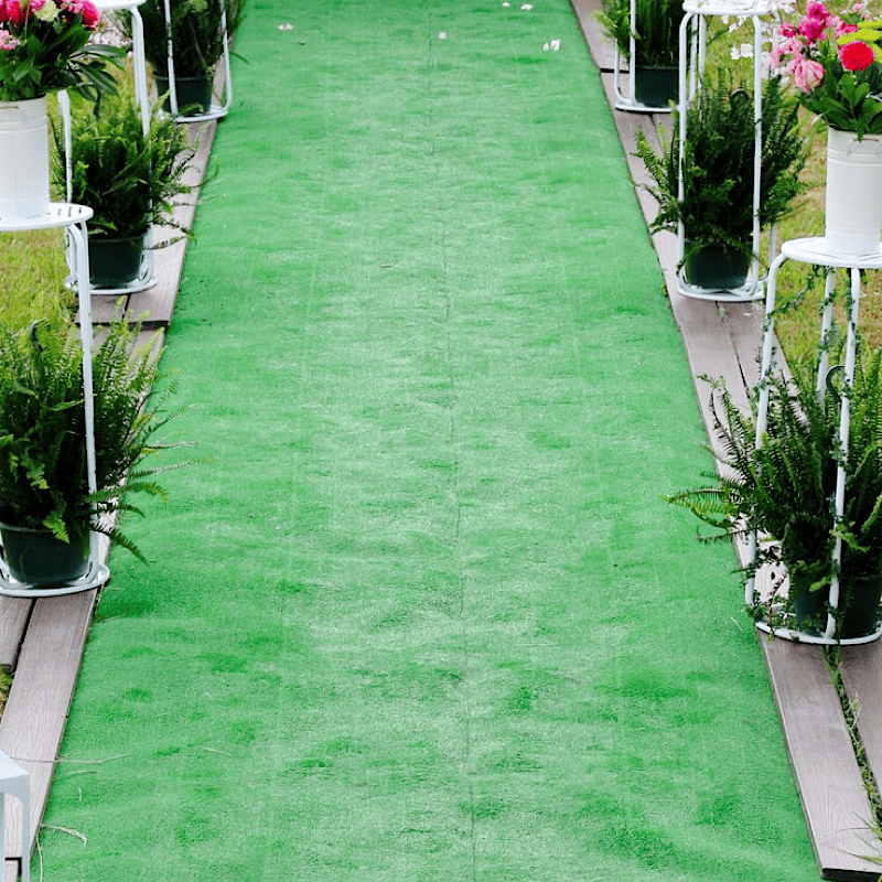 Green Aisle Carpet Runner 3/6/10 mts